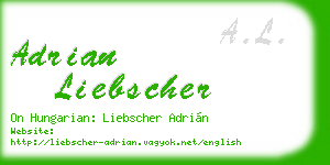 adrian liebscher business card